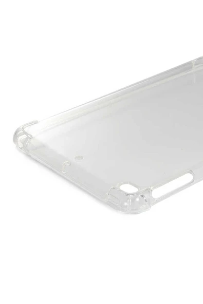 KILIFTECH iPad Mini 5. Nesil - Uyumlu Uyumlu Zore Tablet Nitro Anti Shock Silikon Kapak-Renksiz - Resim 6