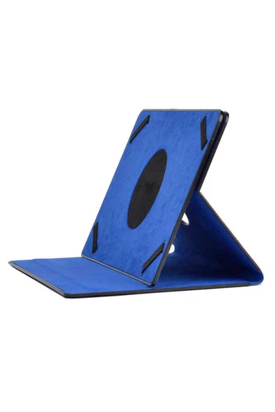 KILIFTECH Zore Unik Universal 12 İnç Dönebilen Standlı Kılıf-Mavi - 1