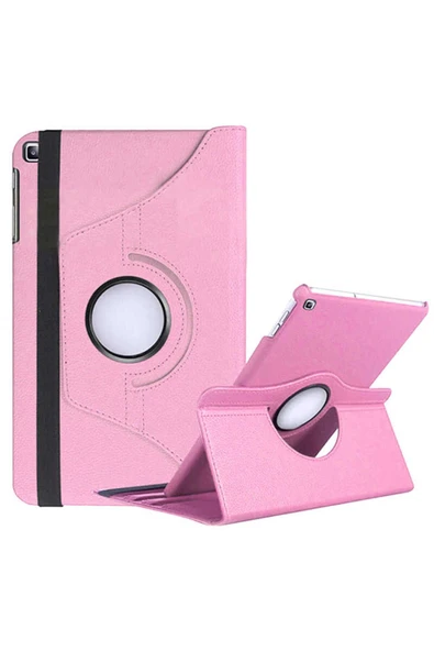 KILIFTECH Galaxy Tab A7 10.4 T500 (2020)  Uyumlu Zore Dönebilen Standlı Kılıf-Pembe Açık ürün görseli