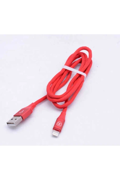 KILIFTECH Kahverengi Metal Uçlu Lightning Usb Kablo-Zore - Resim 6