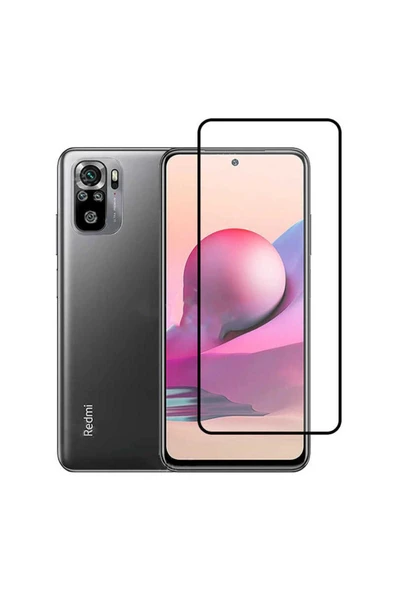 EFLİNK Redmi Note 10 Uyumlu Kenarları Kırılmaya Dayanıklı Cam Ekran Koruyucu ürün görseli