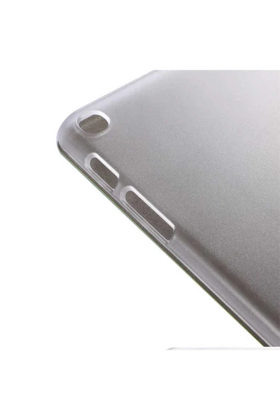 KILIFTECH Galaxy T720 Tab S5E  Uyumlu Zore Smart Cover Standlı 1-1 Kılıf-Pembe - Resim 5