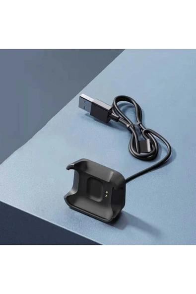KILIFTECH Siyah Xiaomi Redmi Watch (Mi Watch Lite) Usb Şarj Kablosu-Zore - 3