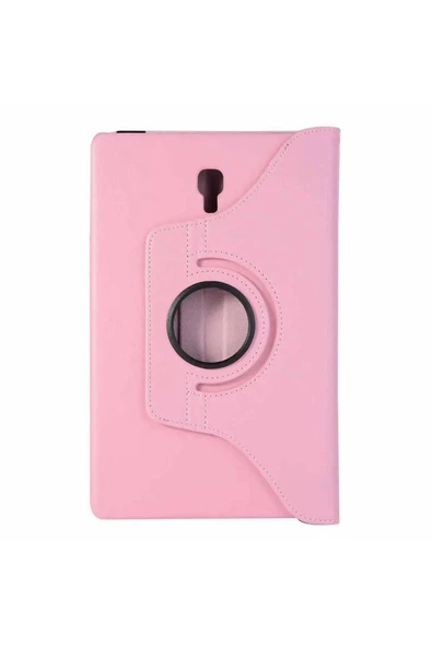 zen aksesuar Galaxy Tab A T590  Uyumlu Zore Dönebilen Standlı Kılıf-Pembe Açık - 1