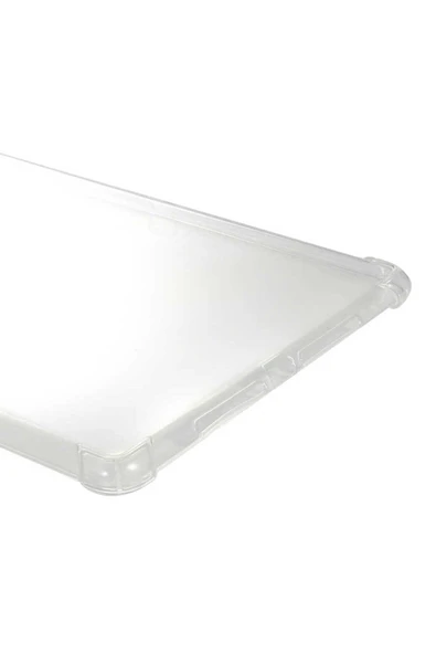 SAFA iPad Pro 10.5 (7.Nesil) - Uyumlu Uyumlu Zore Tablet Nitro Anti Shock Silikon Kapak-Renksiz - Resim 8