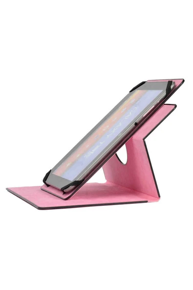 KILIFTECH Unik Universal 12 İnç Dönebilen Standlı Kılıf-Turkuaz - Resim 3