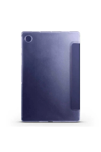 KILIFTECH Galaxy Tab A8 10.5 SM-X200 (2021)  Uyumlu Zore Smart Cover Standlı 1-1 Kılıf-Rose Gold - 2