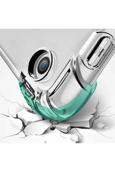 zore Galaxy Tab A8 10.5 SM-X200 (2021) Kılıf  Uyumlu Zore Tablet Nitro Anti Shock Silikon Kapak-Renksiz - Resim 5