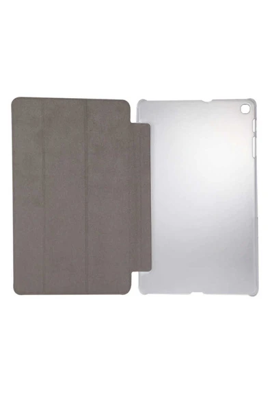 KILIFTECH Galaxy Tab A 8.0 (2019) T290  Uyumlu Zore Smart Cover Standlı 1-1 Kılıf-Mavi - Resim 3