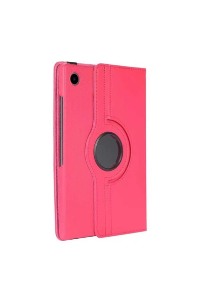KILIFTECH Galaxy Tab A8 10.5 SM-X200 (2021)  Uyumlu Zore Dönebilen Standlı Kılıf-Pembe Koyu ürün görseli