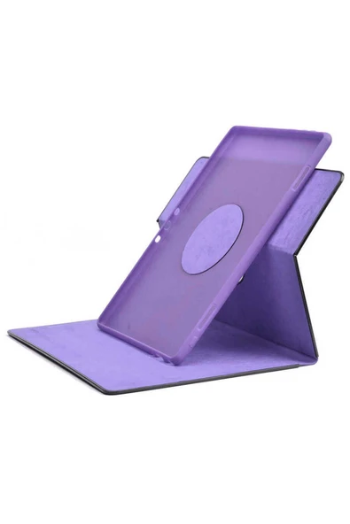 KILIFTECH Galaxy Tab A7 10.4 T500 2020  Uyumlu Zore Fest Dönebilen Standlı Kılıf-Siyah - Resim 5