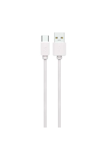zore DRNZ Ofset Serisi ZCS-03 Type-C 2 in 1 Ev Şarj Seti 2.1A - Beyaz - 3