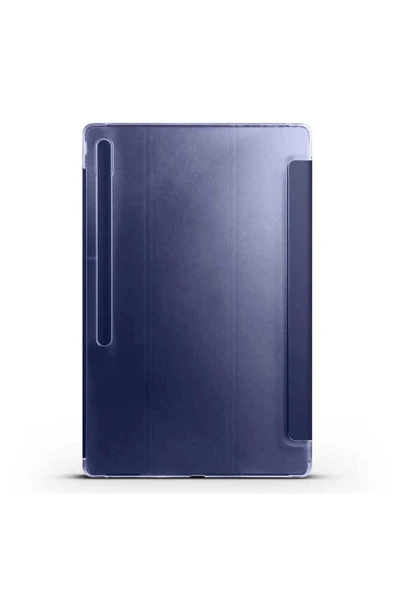 KILIFTECH Galaxy Tab S8 Ultra SM-X900  Uyumlu Zore Smart Cover Standlı 1-1 Kılıf-Pembe - 2