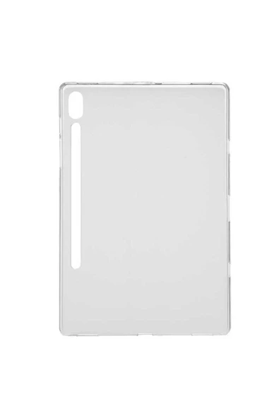 KILIFTECH Galaxy Tab S7 FE LTE (T737-T736-T733-T730) Kılıf  Uyumlu Zore Tablet Süper Silikon Kapak-Renksiz ürün görseli