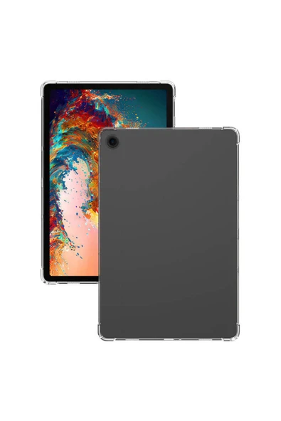 baltazar Galaxy Tab A9 Kılıf  BALTAZAR Tablet Nitro Anti Shock Silikon Kapak-Renksiz - 7