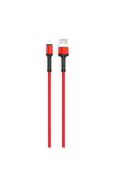 KILIFTECH Kırmızı LS65 Lightning Usb Kablo