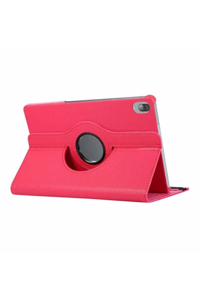 KILIFTECH Lenovo Tab P11 Pro 11.2" 2.Nesil  Uyumlu Zore Dönebilen Standlı Kılıf-Pembe Koyu ürün görseli