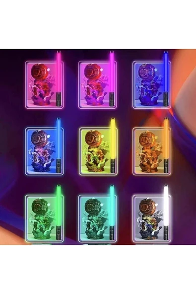 Roketcim H2 OLED Ekran Göstergeli RGB Led Işıklı Aydınlatma Çubuğu - 3