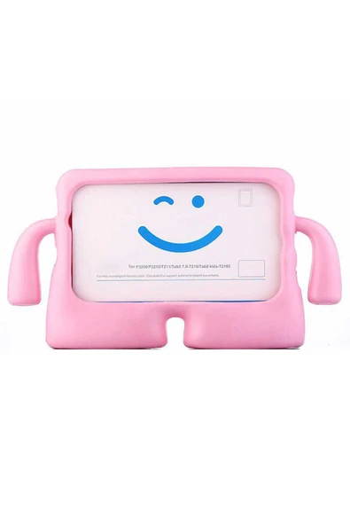 KILIFTECH Galaxy Tab A8 10.5 SM-X200 (2021)  Uyumlu Zore iBuy Standlı Tablet Kılıf-Pembe