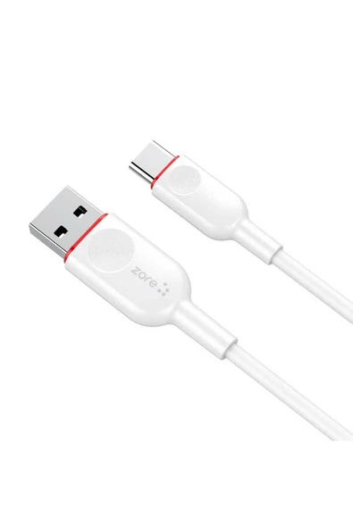 KILIFTECH Beyaz ZCL-03 Type-C Usb Kablo - 1
