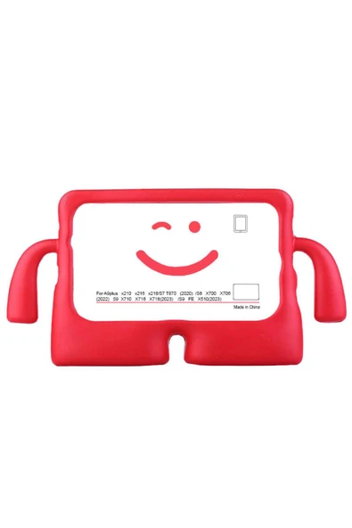 cep312 Galaxy Tab S7 T870 Zore iBuy Standlı Tablet Kılıf-Kırmızı ürün görseli