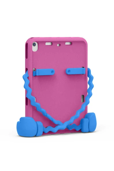 YTSGLOBAL iPad 10.2 2021 (9.Nesil) YTSG Eva Boxer Tablet Silikon - Pembe Koyu ürün görseli