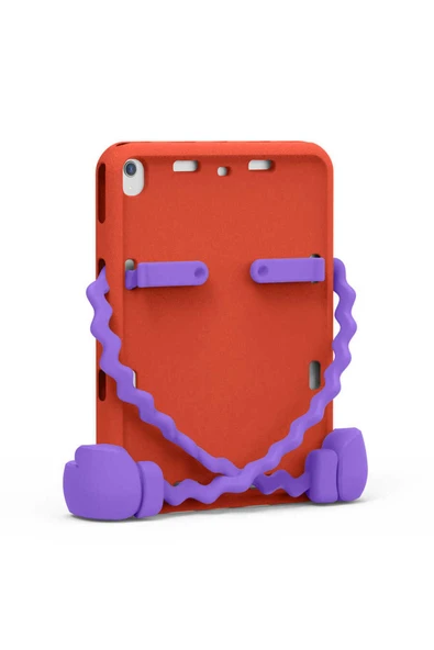 KILIFTECH iPad Pro 10.5 (7.Nesil) Zore Eva Boxer Tablet Silikon - Gri - Resim 2