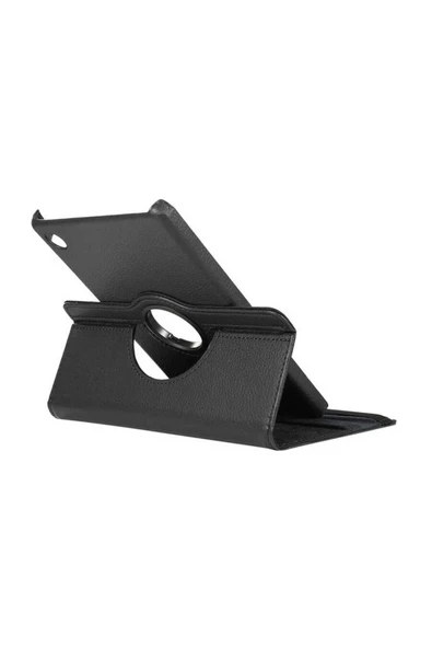 wenixs aksesuar Lenovo Tab M10 TB-328F 3. Jenerasyon  Zore Dönebilen Standlı Kılıf-Kırmızı - 5