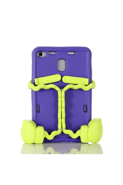 KILIFTECH Galaxy Tab A 8.0 (2019) T290 Zore Eva Boxer Tablet Silikon - Mor