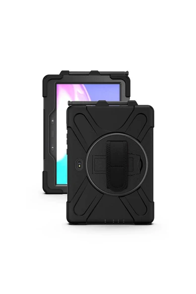 KILIFTECH Galaxy Tab Active Pro 10.1 T540 Zore Defender Tablet Silikon - Siyah ürün görseli