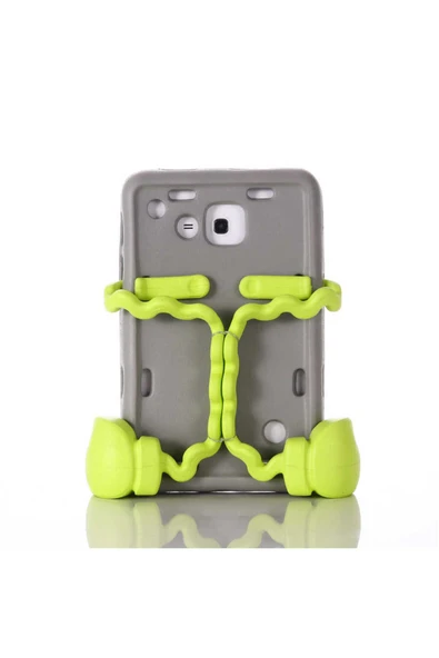 KILIFTECH Galaxy Tab 4 7.0 T230 Zore Eva Boxer Tablet Silikon - Pembe Koyu - Resim 2