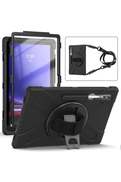 KILIFTECH Galaxy Tab S8 Ultra  Defender Tablet Silikon - Resim 5