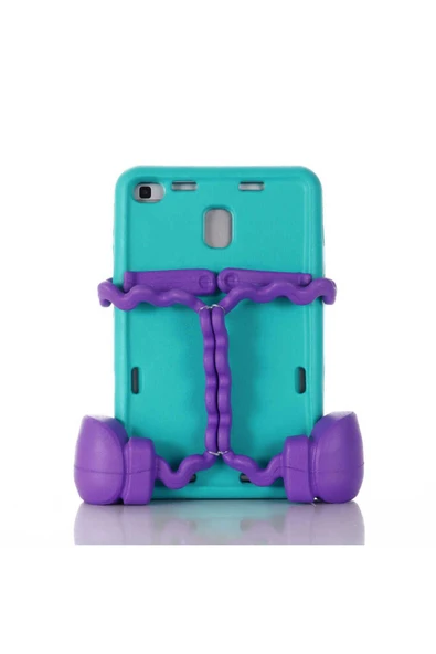KILIFTECH Galaxy Tab A 8.0 (2019) T290 Zore Eva Boxer Tablet Silikon - Mavi - 2