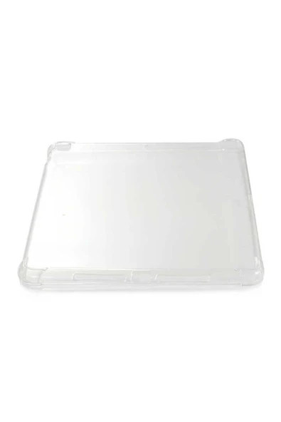 Boğazören iPad 10.2 2021 (9.Nesil) - Uyumlu Uyumlu Zore Tablet Nitro Anti Shock Silikon Kapak-Renksiz - Resim 5
