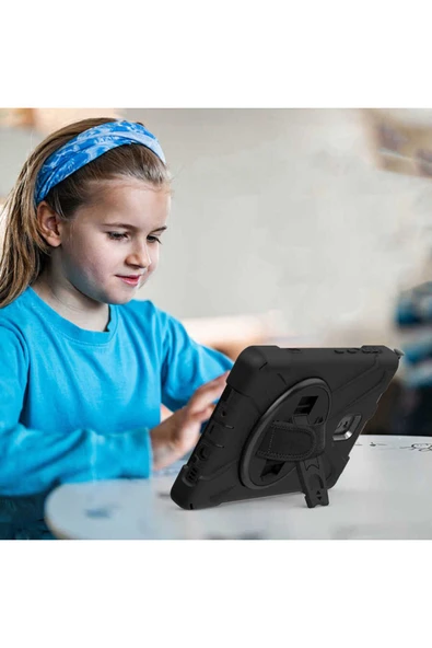 Hepaks Galaxy Tab Active 3 T577 Defender Tablet Silikon - Resim 5