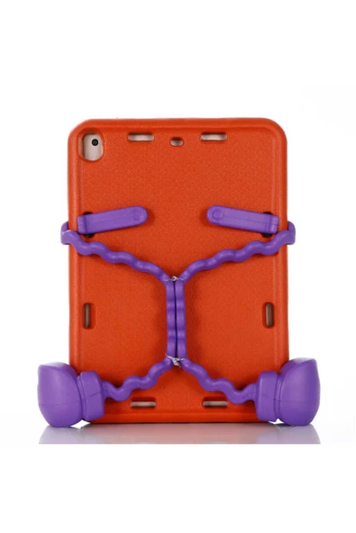 KILIFTECH iPad Pro 10.5 (7.Nesil) Zore Eva Boxer Tablet Silikon - Gri - Resim 3