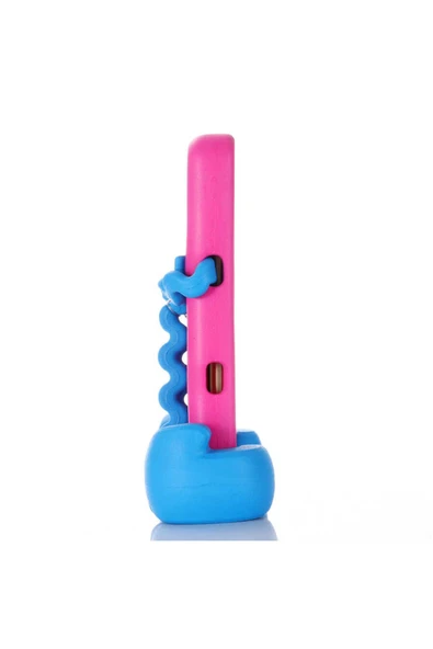 Teknodur Mini 5 TKDR Eva Boxer Tablet Silikon - Pembe Koyu - 4