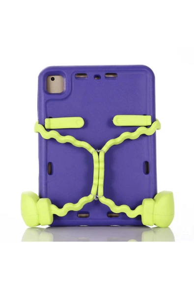 Farma Teknoloji iPad 9.7 2018 (6.Nesil) Zore Eva Boxer Tablet Silikon - Mavi - Resim 2