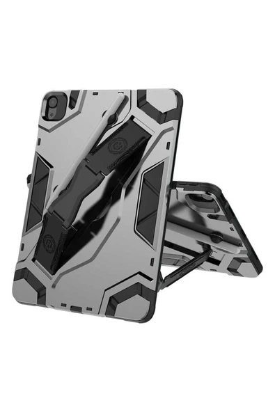 KILIFTECH iPad Air 11 2024 Zore Defens Tablet Silikon - Siyah - Resim 4