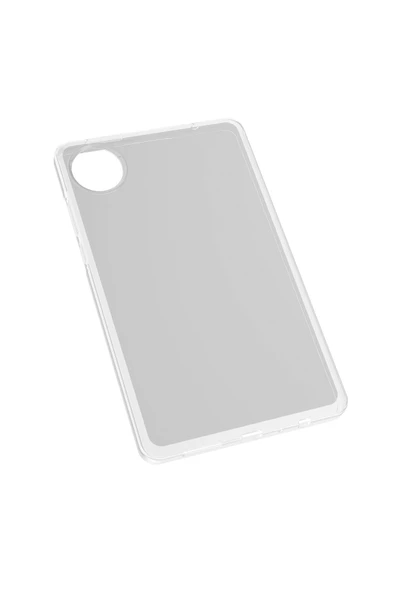 KILIFTECH Redmi Pad SE 8.7 Kılıf Zore Tablet Süper Silikon Kapak - Şeffaf - Resim 3