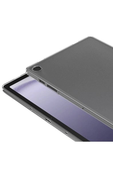 SAFA Galaxy Tab A9 Plus Kılıf  Uyumlu Zore Tablet Süper Silikon Kapak-Renksiz - Resim 3