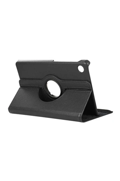 wenixs aksesuar Lenovo Tab M10 TB-328F 3. Jenerasyon  Zore Dönebilen Standlı Kılıf-Kırmızı - 2