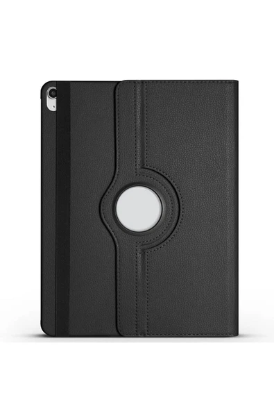 KILIFTECH iPad Air 13 2025 M3 Zore Dönebilen Standlı Kılıf - Siyah - 1