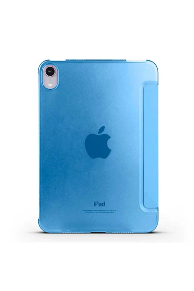 NÜANSTEK iPad 11.Nesil 2025 Zore Smart Cover Standlı 1-1 Kılıf - Gold - Resim 3