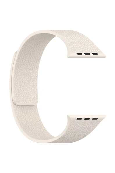 Sevela Watch 42mm SVL KRD-136 Kabartma Desenli Silikon Kordon - Starlight - 7