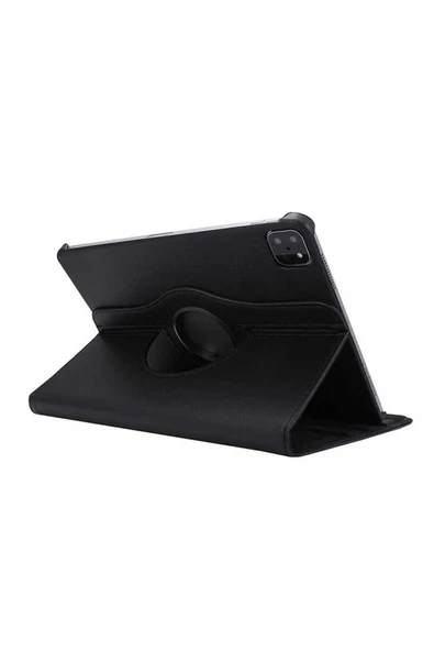 KILIFTECH iPad Air 11 2025 M3 Zore Dönebilen Standlı Kılıf - Mor - Resim 4