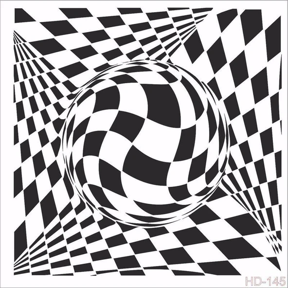 HDM145 Home Dekor Midi Stencil (25X25)