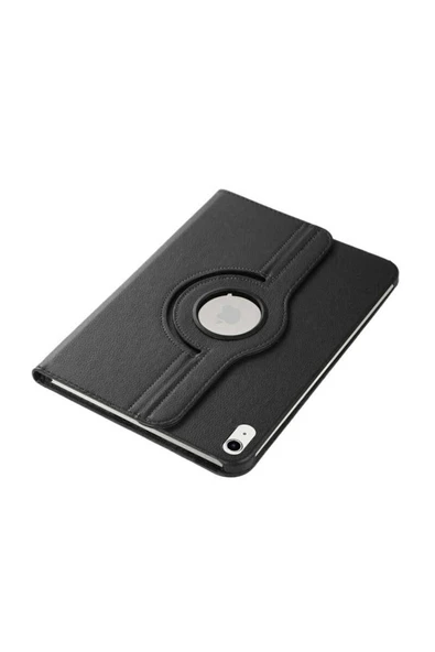 KILIFTECH iPad 11.Nesil 2025 Zore Dönebilen Standlı Kılıf - Siyah - Resim 5
