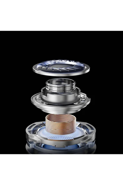 LEXROO Zore ER-10 SQ Surround 3D Hi-Res Magnetik Özellikli 3.5mm Kablolu Kulak İçi Kulaklık-Siyah - 5