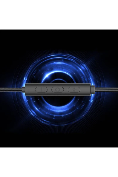 zore ER-09 SQ Surround 3D Hi-Res Magnetik Özellikli Type-C Kablolu Kulak İçi Kulaklık-Siyah - 4